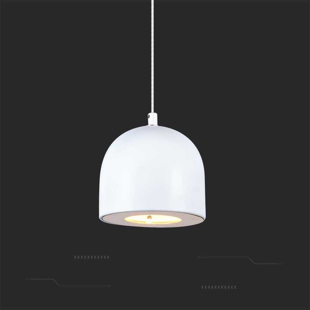 V-tac 8,5W LED pakabinamas šviestuvas, baltas, 3000K
