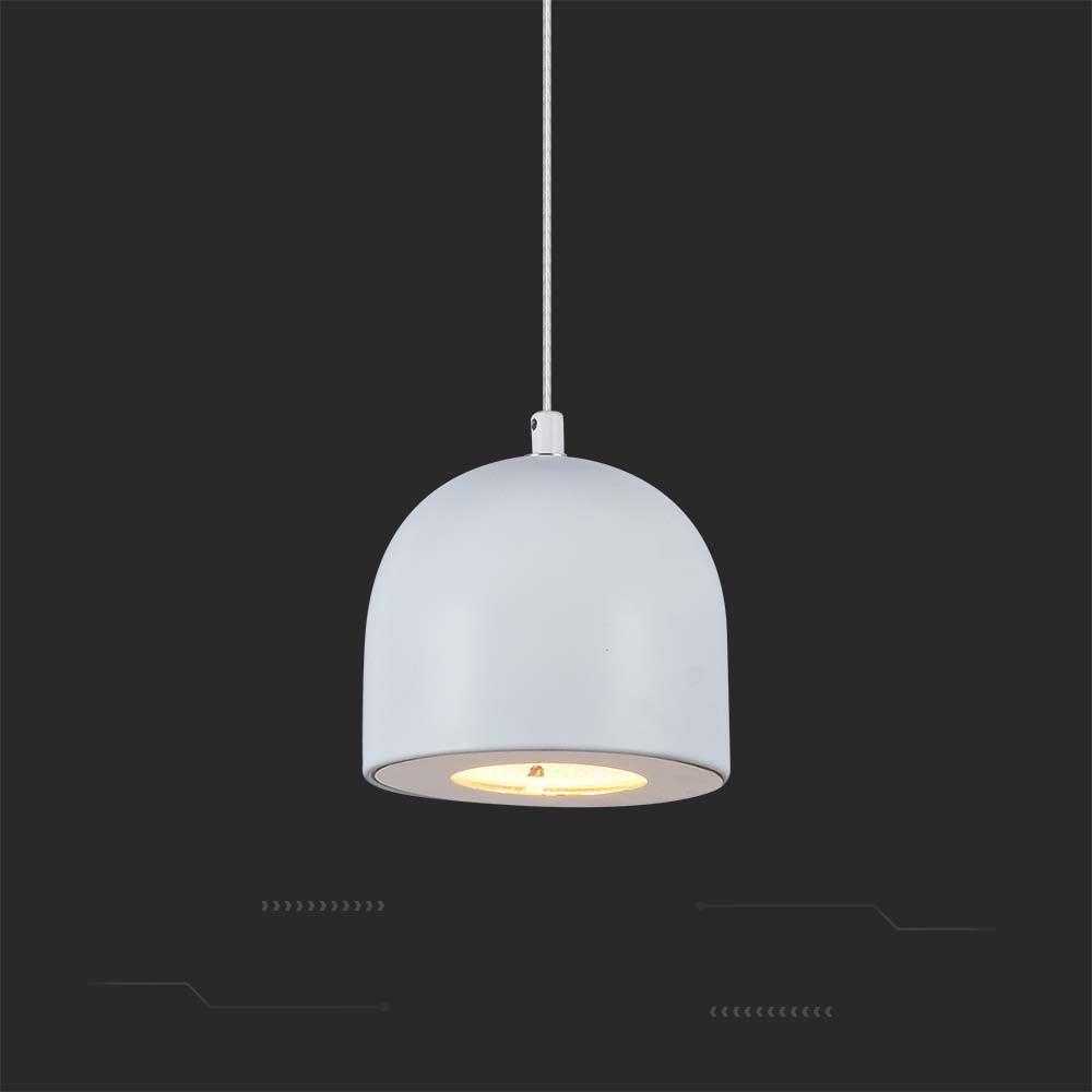 V-tac 8,5W LED pakabinamas šviestuvas, šviesiai pilkas, 3000K