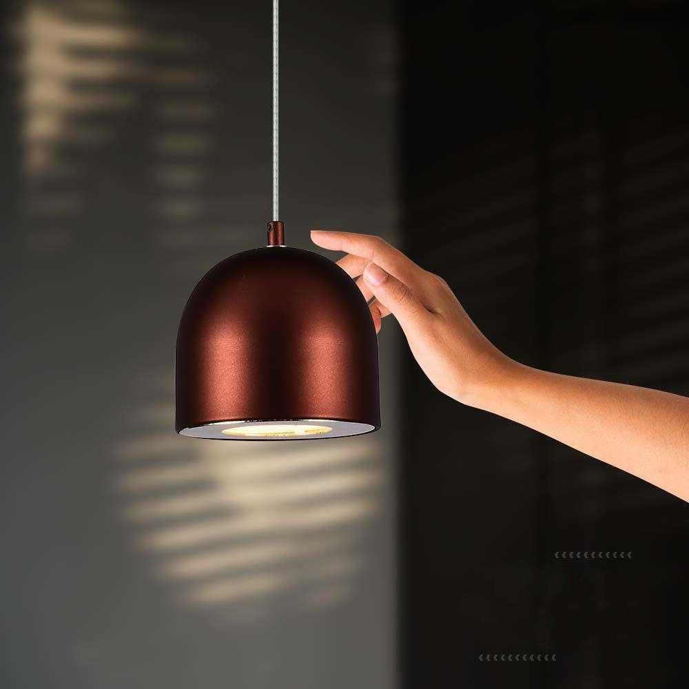 V-tac 8,5W LED pakabinamas šviestuvas, rudas, 3000K