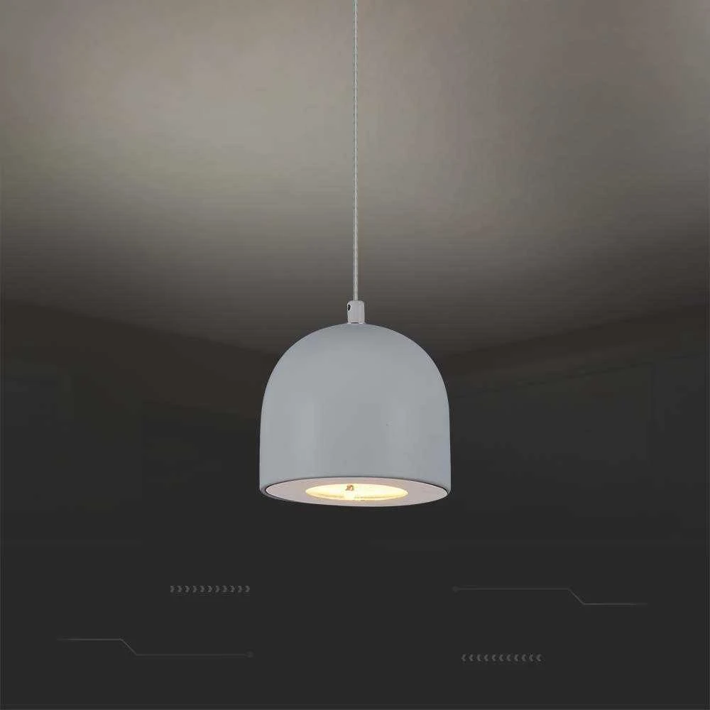 V-tac 8,5W LED pakabinamas šviestuvas, pilkas, 3000K