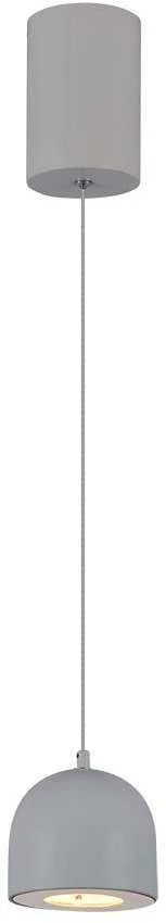 V-tac 8,5W LED pakabinamas šviestuvas, pilkas, 3000K