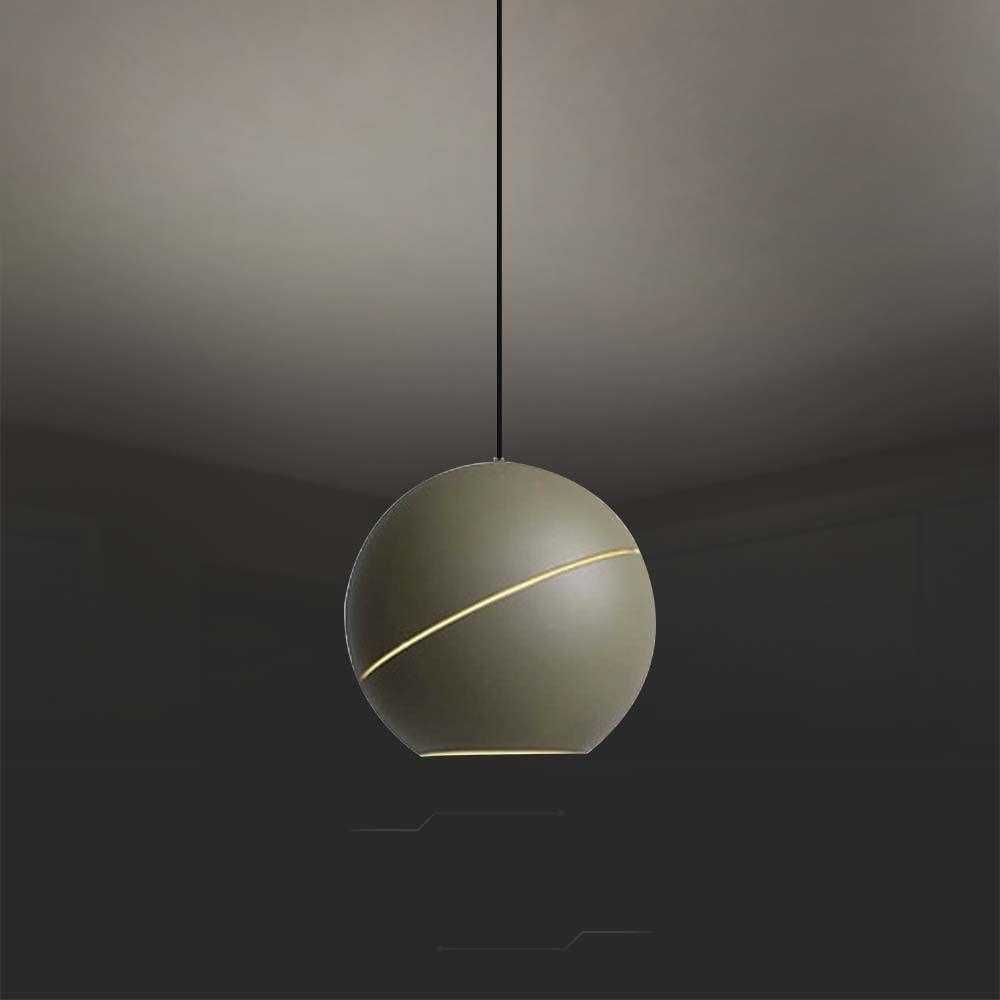 V-tac 8,5W LED pakabinamas šviestuvas, šampaninės aukso sp., 3000K