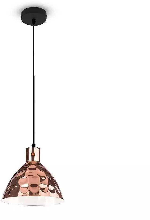 V-tac Pakabinamas šviestuvas, E27, 30cm, rožinio aukso sp.