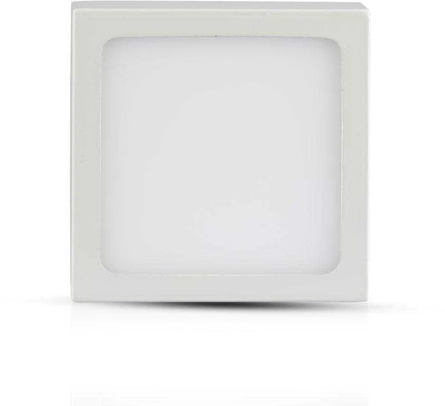 12W LED paviršinė panelė V-TAC, PREMIUM, kvadratinė, (6000K) šaltai balta