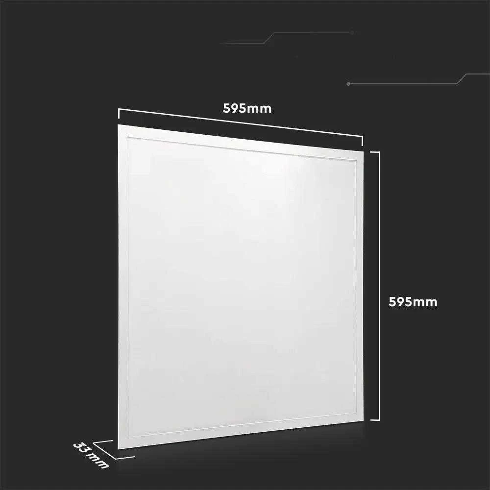 V-tac 36W LED panelė, 60x60cm, balta, 4000K