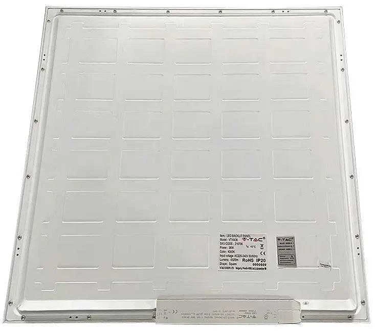 V-tac 36W LED panelė, 60x60cm, balta, 4000K