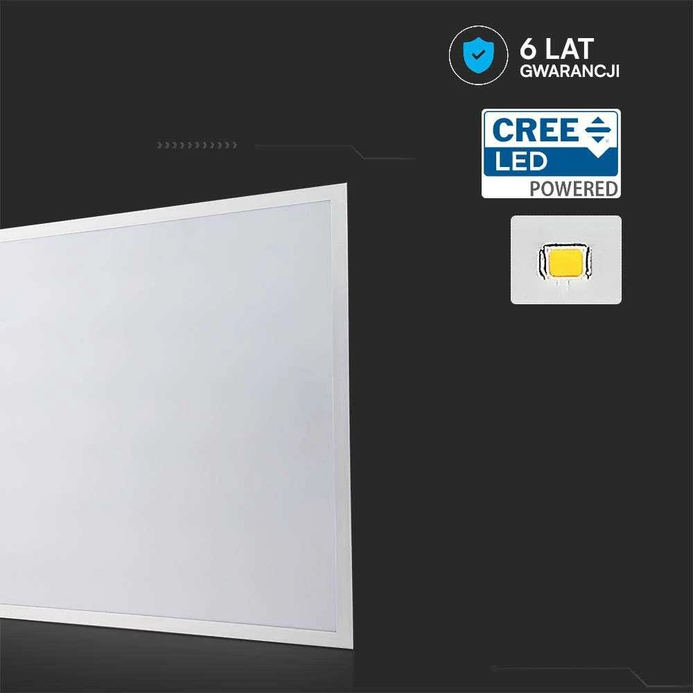 V-tac 36W LED panelė, 60x60cm, balta, 6500K, CREE LED chip
