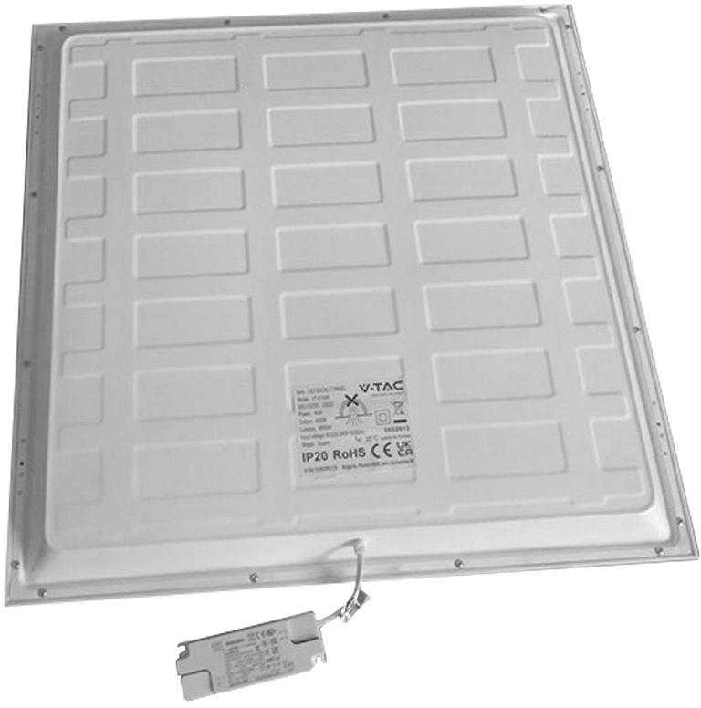 V-tac 40W LED panelė, 60x60cm, balta, 4000K, su PHILIPS maitinimo šaltiniu