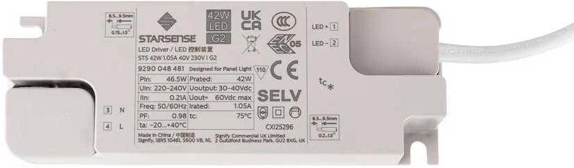 40W LED panelė, 60x60cm, balta, 6500K, CREE LED chip