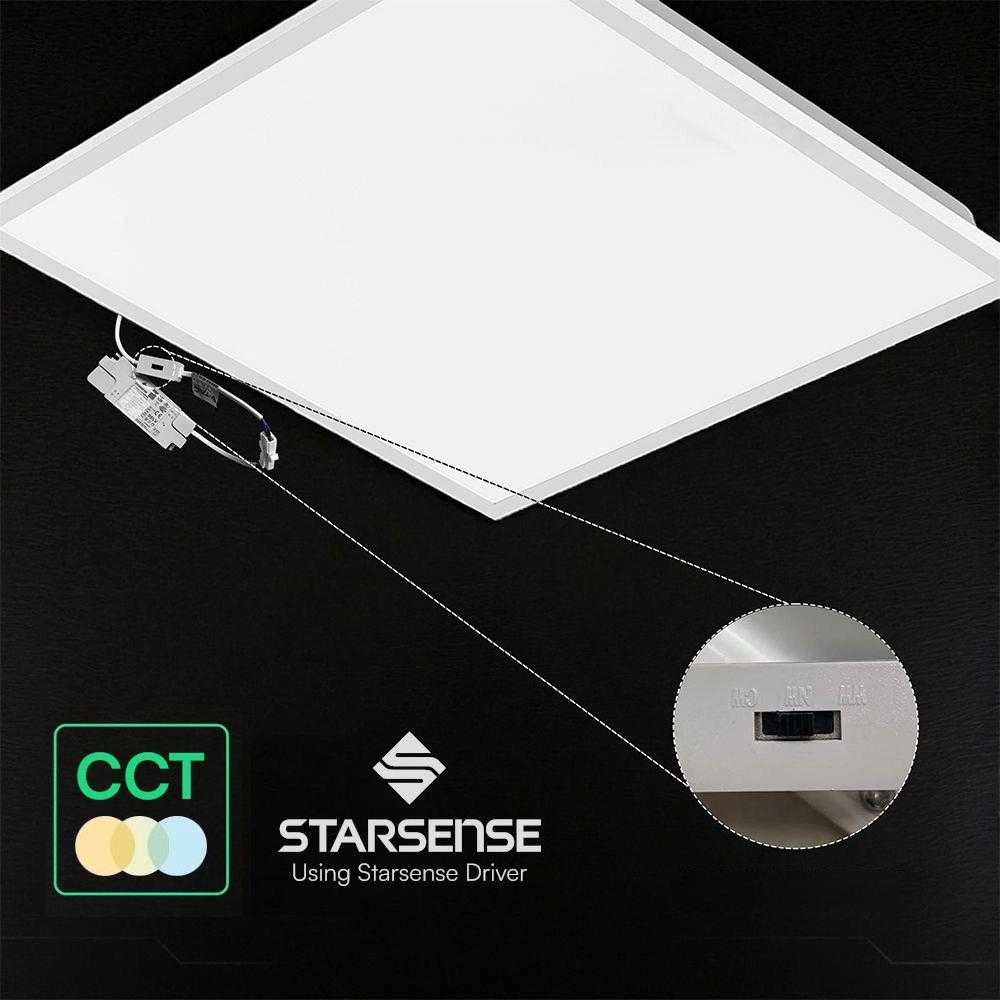 40W LED panelė, 60x60cm, balta, 3000/4000/6500K