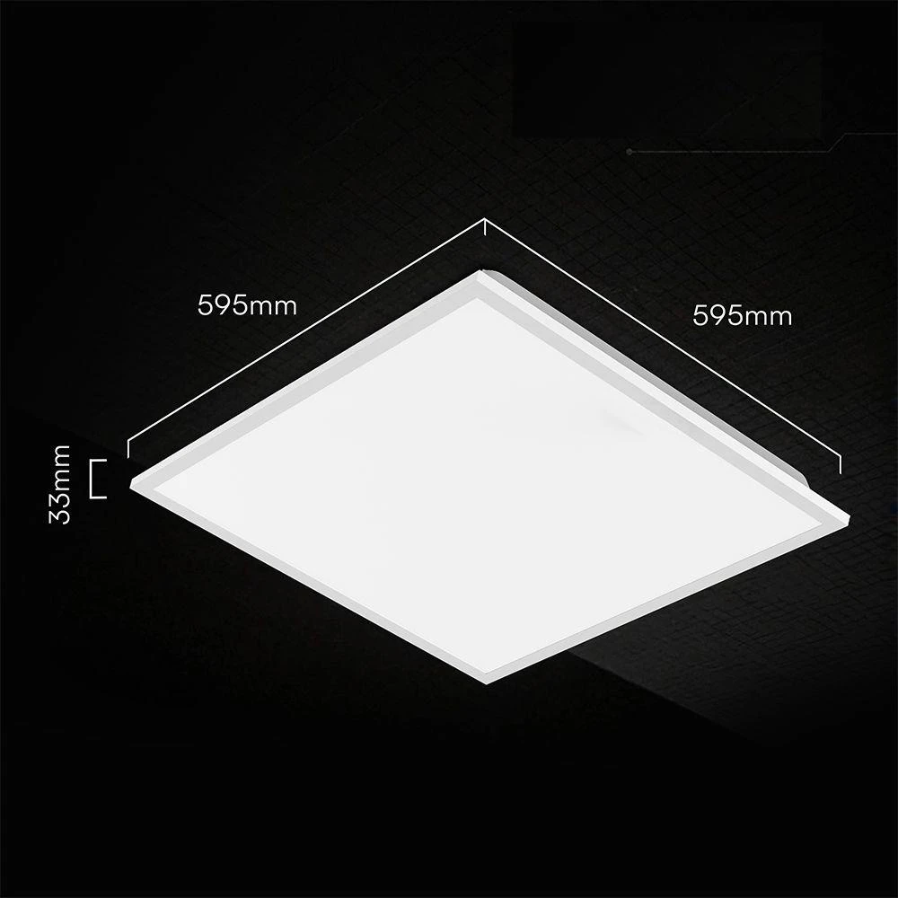 40W LED panelė, 60x60cm, balta, 6500K