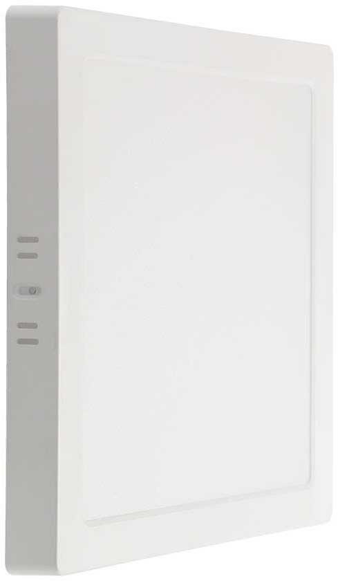 V-tac 12W LED paviršinė panelė, kvadratinė, balta, 6500K