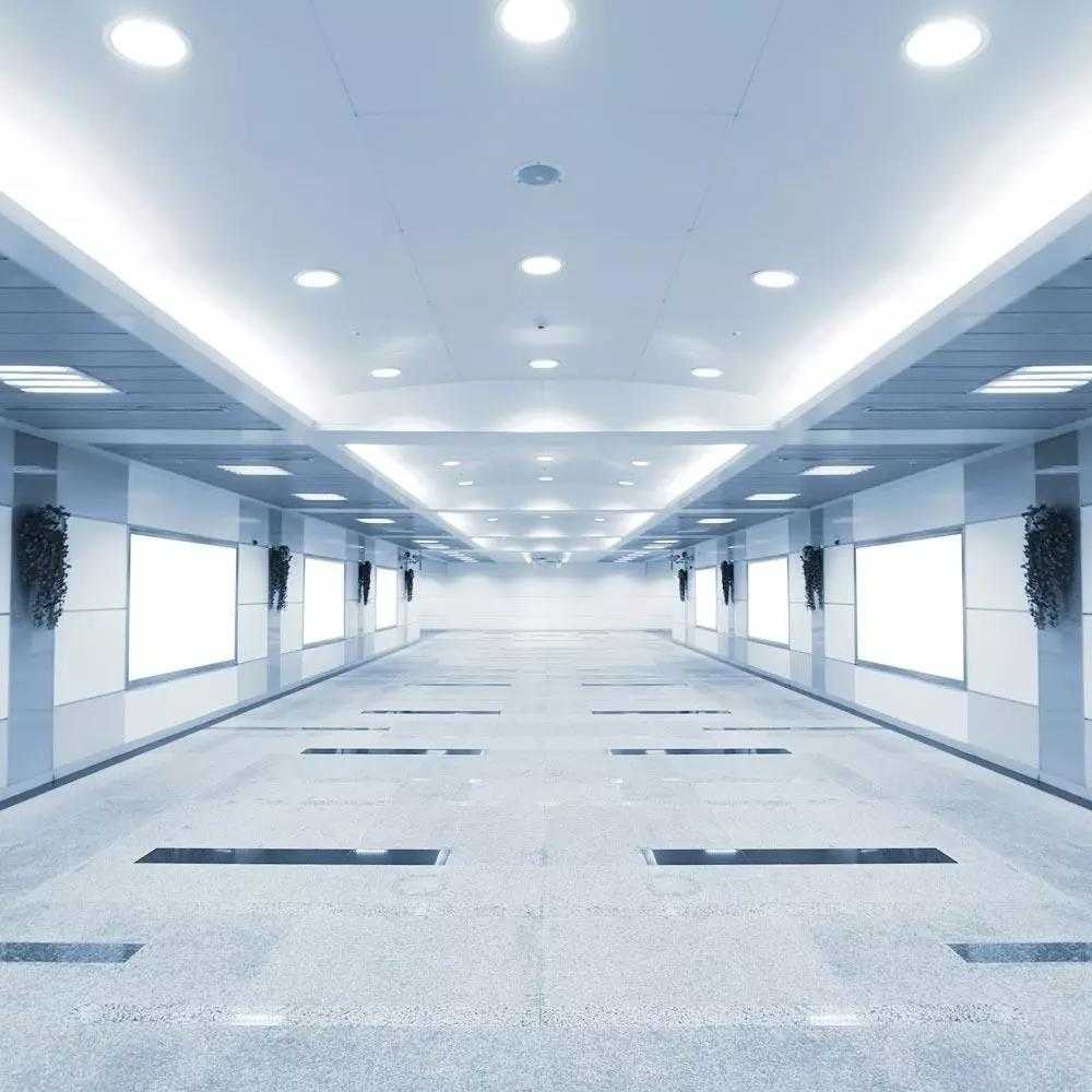 V-tac 12W LED įleidžiama panelė, balta, 2700K, su maitinimo šaltiniu