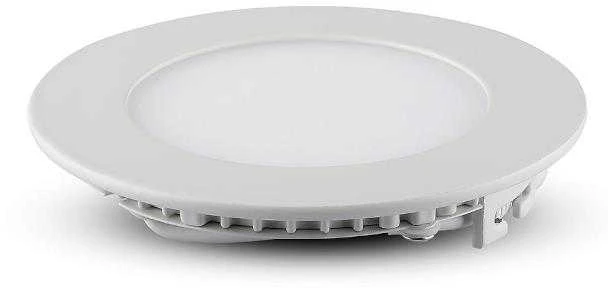 V-tac 3W LED įleidžiama panelė, balta, 4000K, su maitinimo šaltiniu