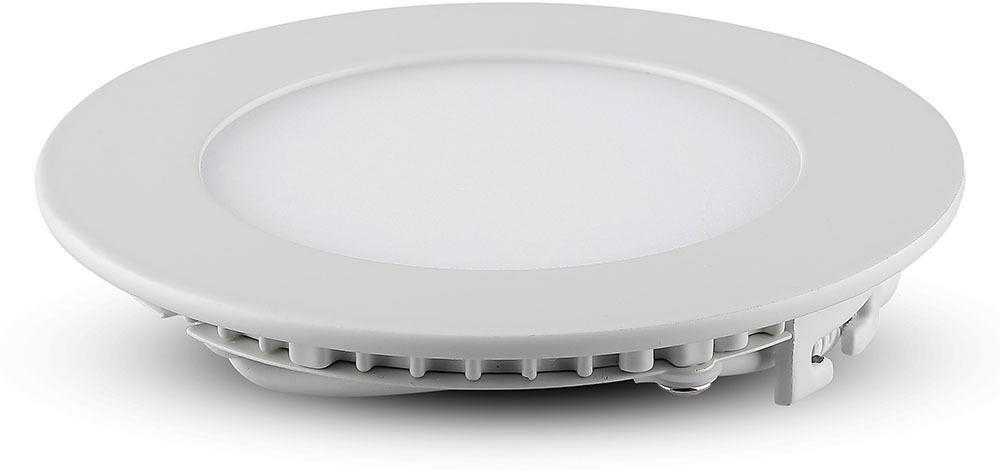 V-tac 6W LED įleidžiama panelė, balta, 6400K, su maitinimo šaltiniu
