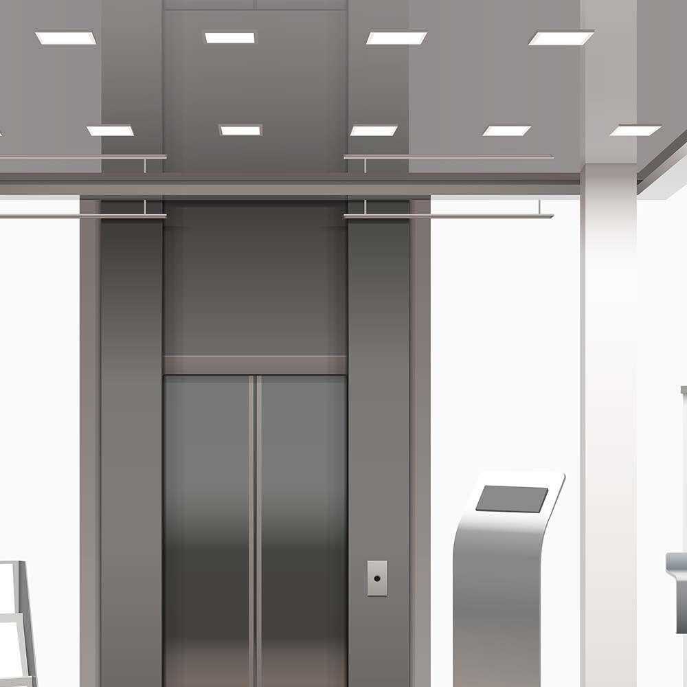 V-tac 18W LED įleidžiama panelė, kvadratinė, balta, 4000K