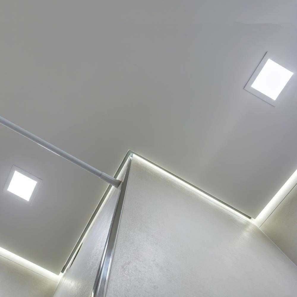 V-tac 18W LED įleidžiama panelė, kvadratinė, balta, 4000K