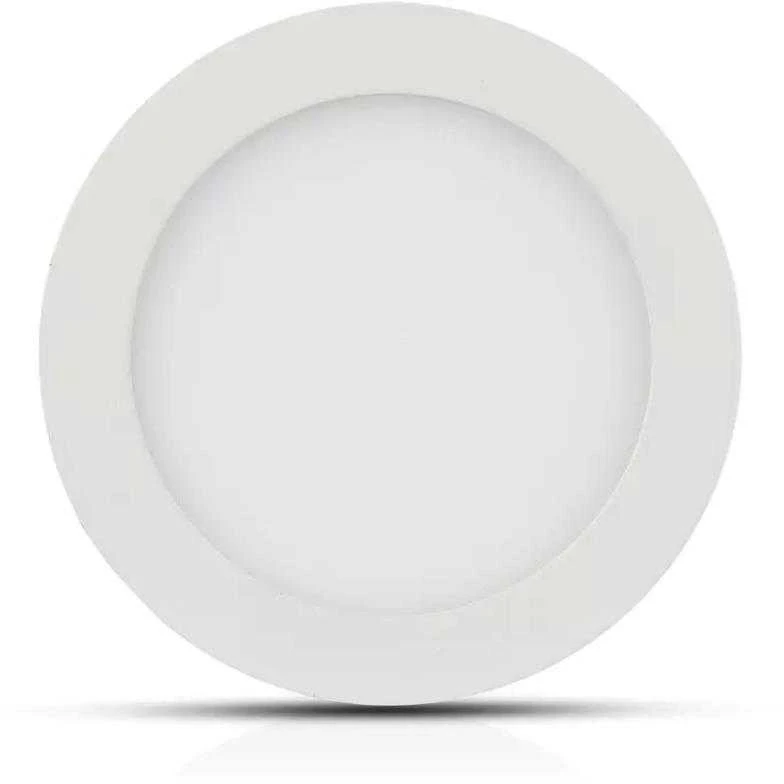 12W LED įmontuojamas šviestuvas SAMSUNG LED chip, premium V-TAC, apvalus, 4000K (natūraliai balta)