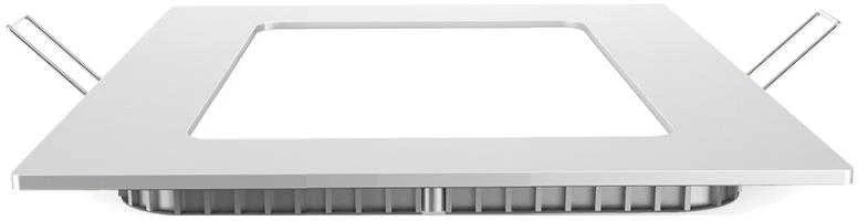6W LED įmontuojama panelė premium V-TAC, kvadratinė, 4000K, SAMSUNG LED chip