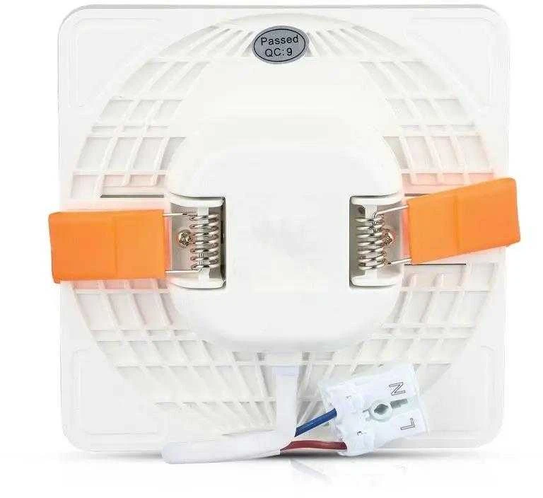 18W LED keičiamo montavimo skersmens panelė V-TAC, kvadratinė, 6400K (šaltai balta), SAMSUNG LED chip