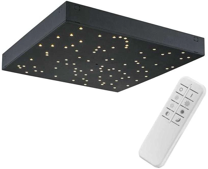 Lubinis šviestuvas 8W LED lubų šviestuvas V-TAC, juodas, keičiantis spalvos spektrą, dimeriuojamas