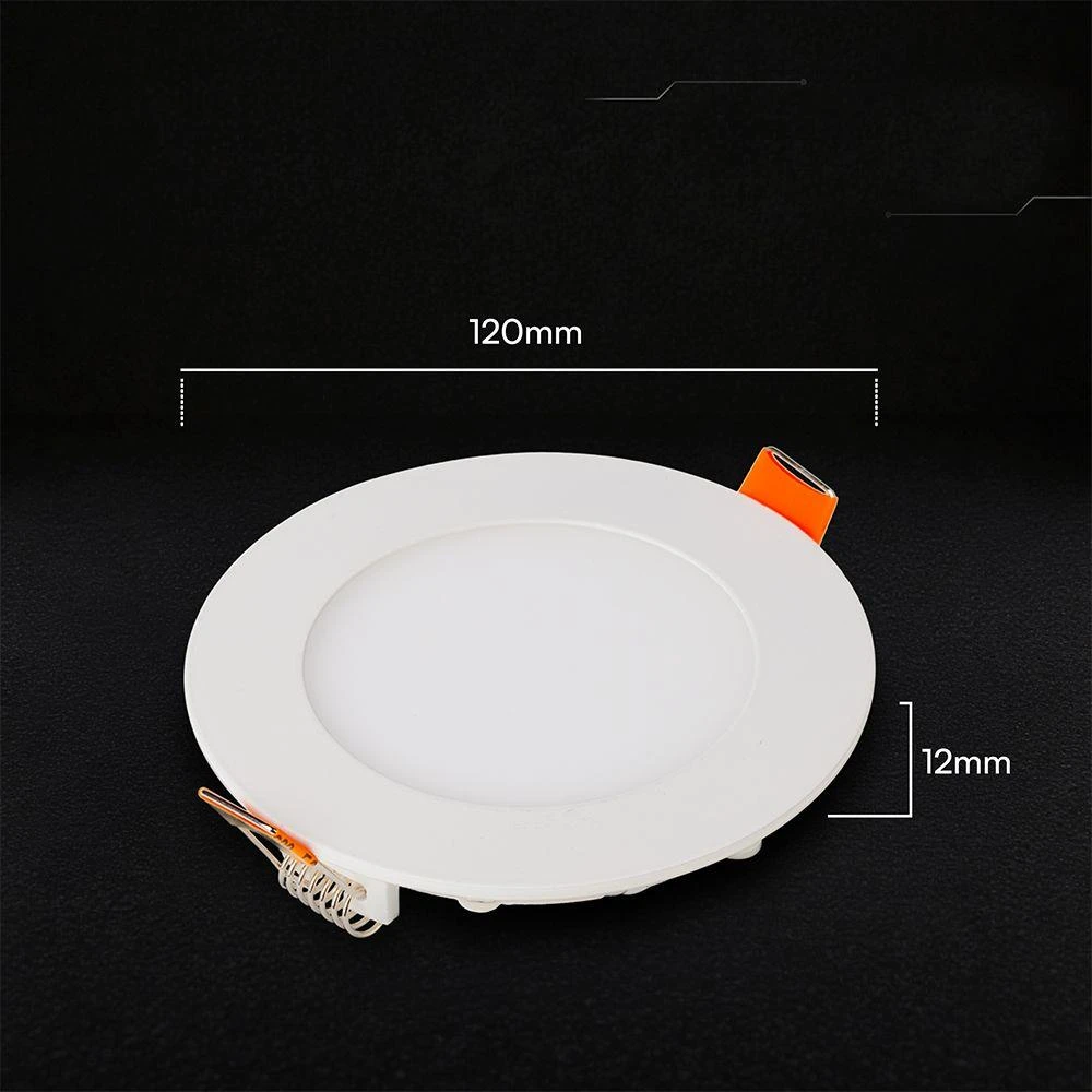 6W LED įleidžiama panelė, balta, 3000/4000/6500K, CREE LED chip