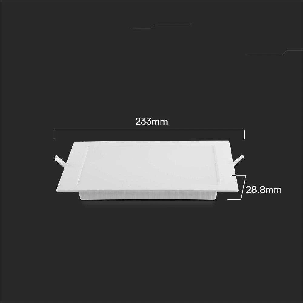 V-tac 18W LED įleidžiama panelė, balta, 6500K, SAMSUNG CHIP