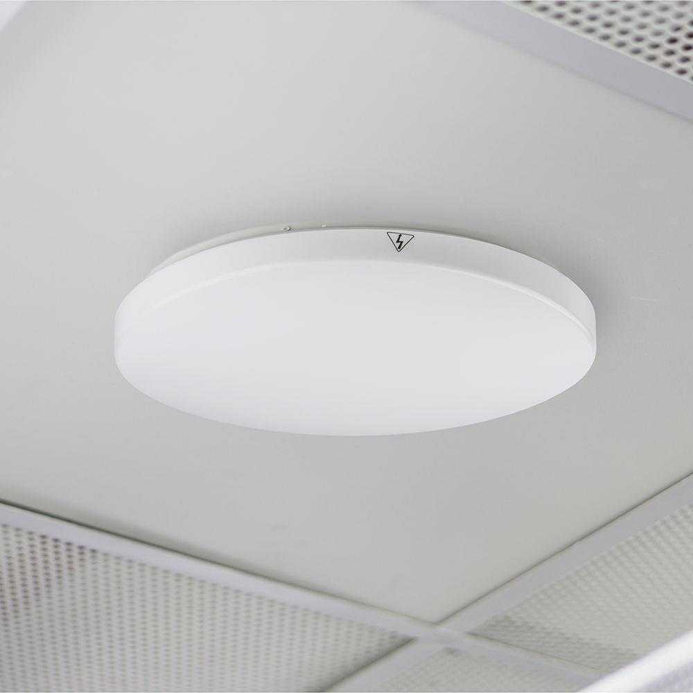 Lubinis šviestuvas V-tac 15W LED paviršinis šviestuvas, baltas, 3000K, IP44