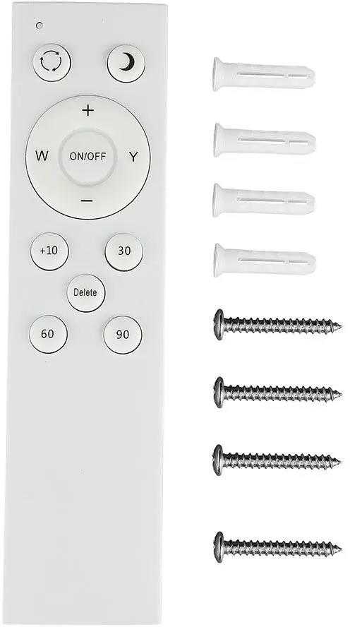Lubinis šviestuvas V-tac 60W paviršinis šviestuvas, 3in1, dimeriuojamas pulteliu, baltas