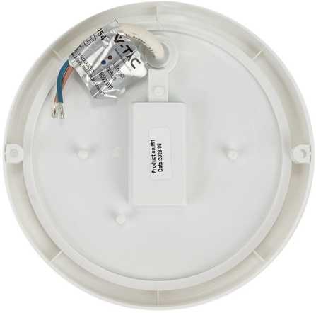 Sieninis šviestuvas V-tac 12W LED paviršinis šviestuvas, baltas, 6500K, IP54