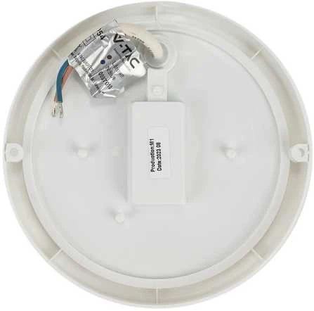 Sieninis šviestuvas 12W LED paviršinis šviestuvas, baltas, 3000K, IP54