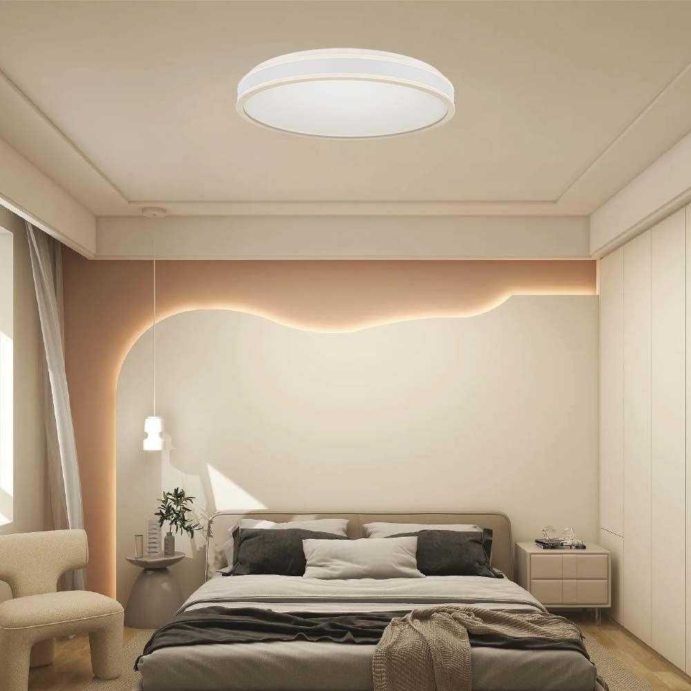 Lubinis šviestuvas V-tac 18W LED paviršinis šviestuvas, baltas, 4000K