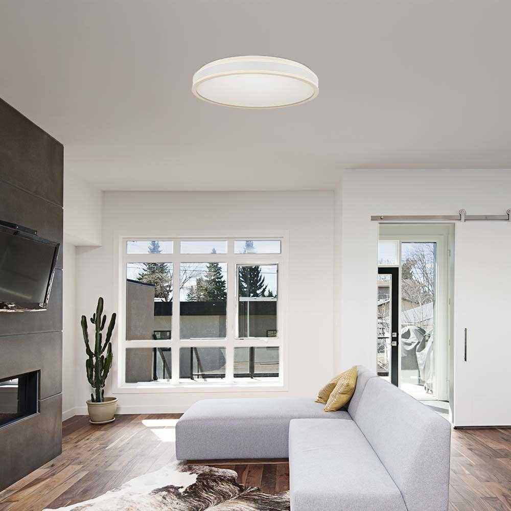 Lubinis šviestuvas V-tac 18W LED paviršinis šviestuvas, baltas, 4000K