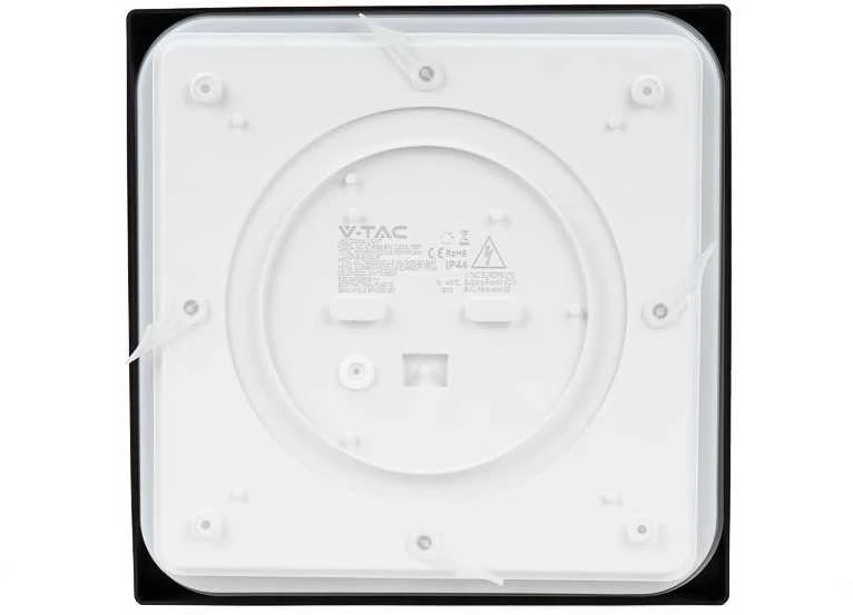 Lubinis šviestuvas V-tac 18W LED paviršinis šviestuvas, juodu korpusu, 4000K, IP44