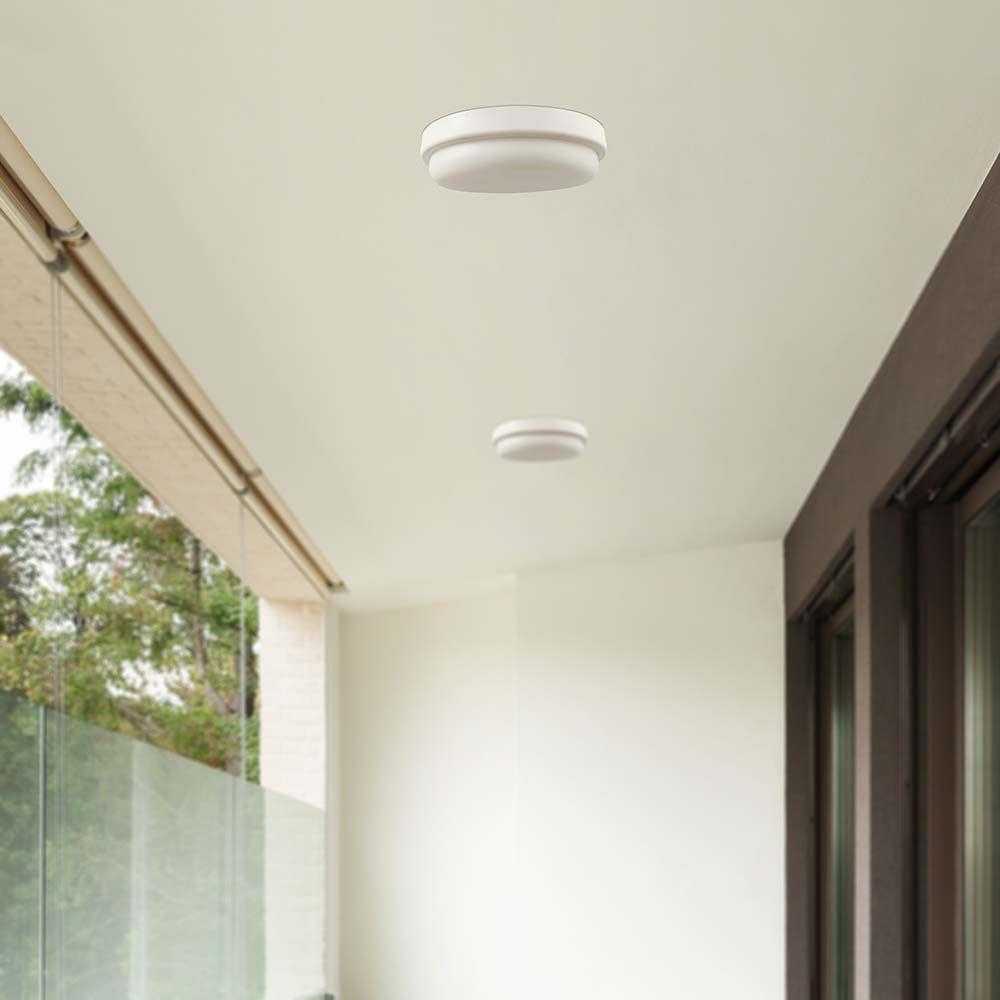 Sieninis šviestuvas 18W LED paviršinis šviestuvas, baltas, 3000K, IP54