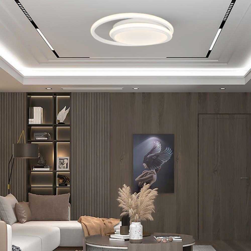 Lubinis šviestuvas V-tac 24W LED paviršinis šviestuvas, baltas, 4000K