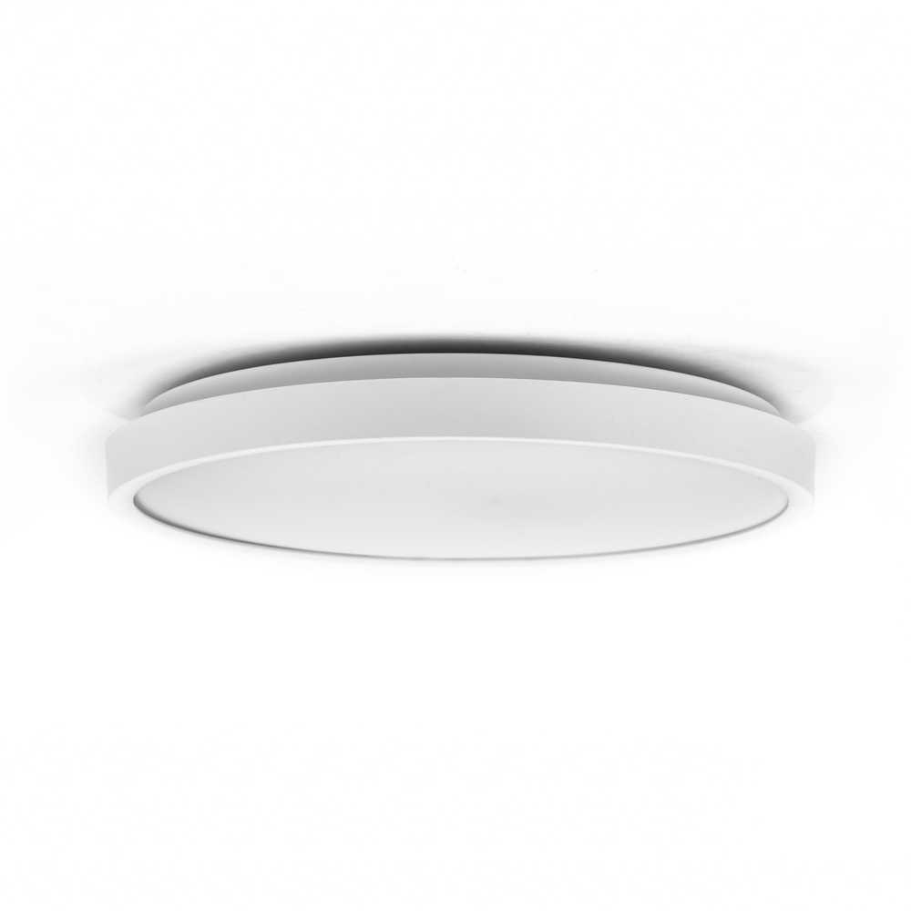 Sieninis šviestuvas V-tac 30W LED paviršinis šviestuvas, baltas, 4000K, IP44, su judesio davikliu
