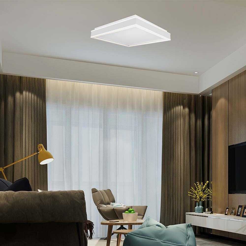 Lubinis šviestuvas V-tac 38W LED paviršinis šviestuvas, baltas, 4000K