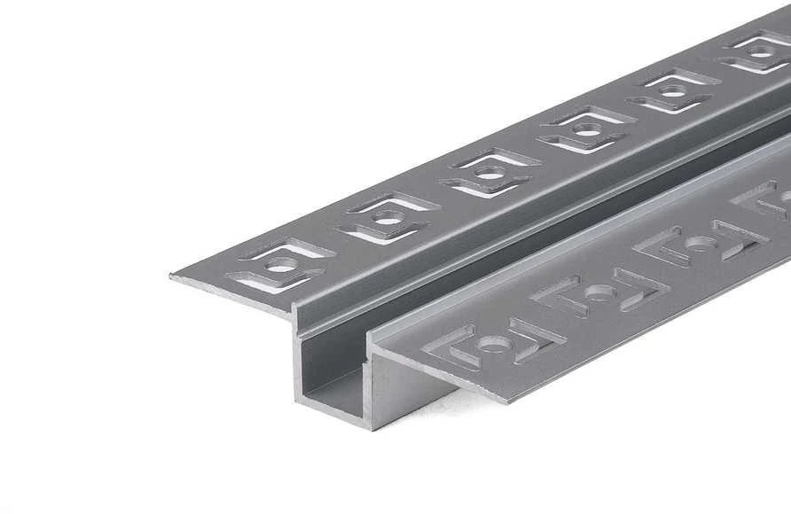 LED juostos profilis V-TAC, aliuminis, 2m, siauras, baltos spalvos.