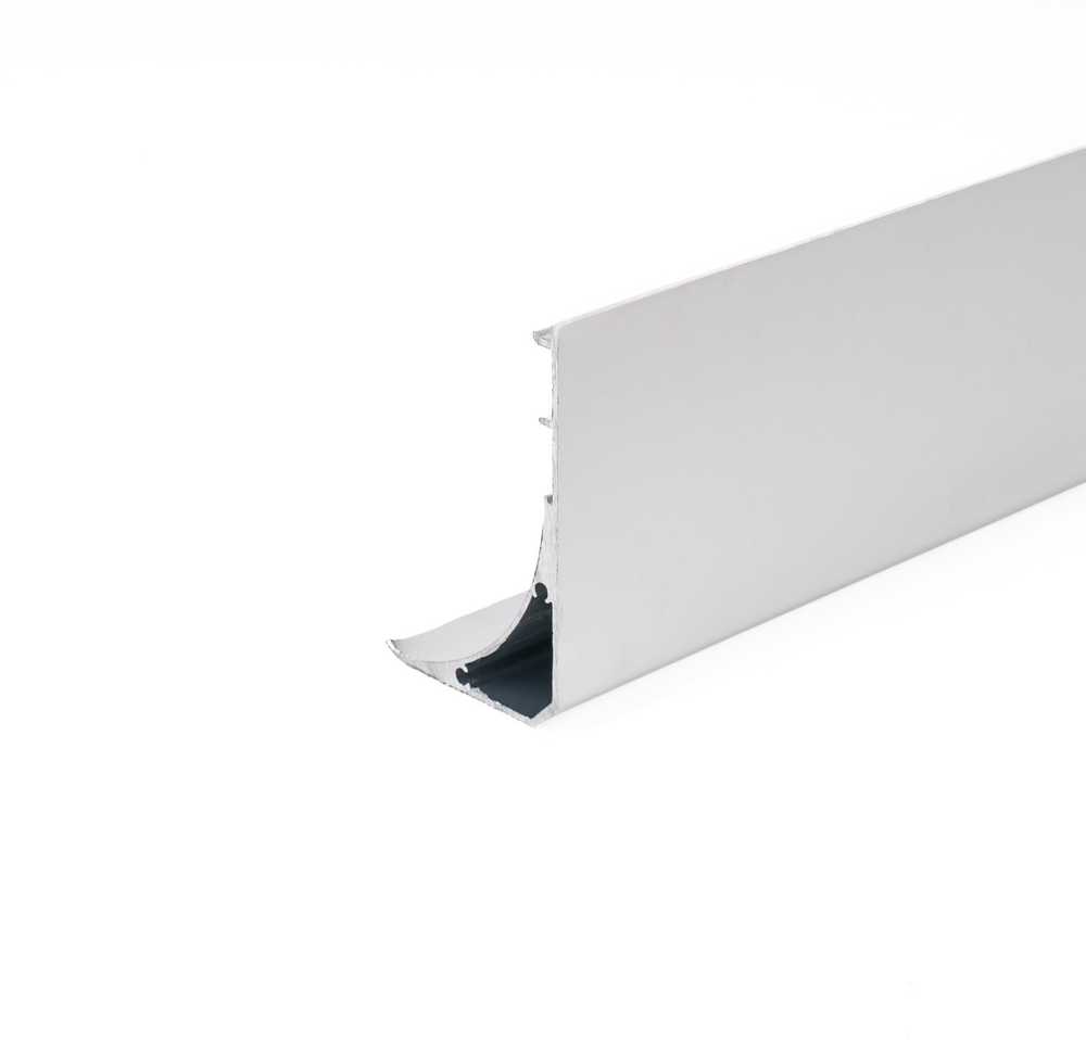 V-tac LED kampinis profilis su dangteliu, sidabro sp., 2m