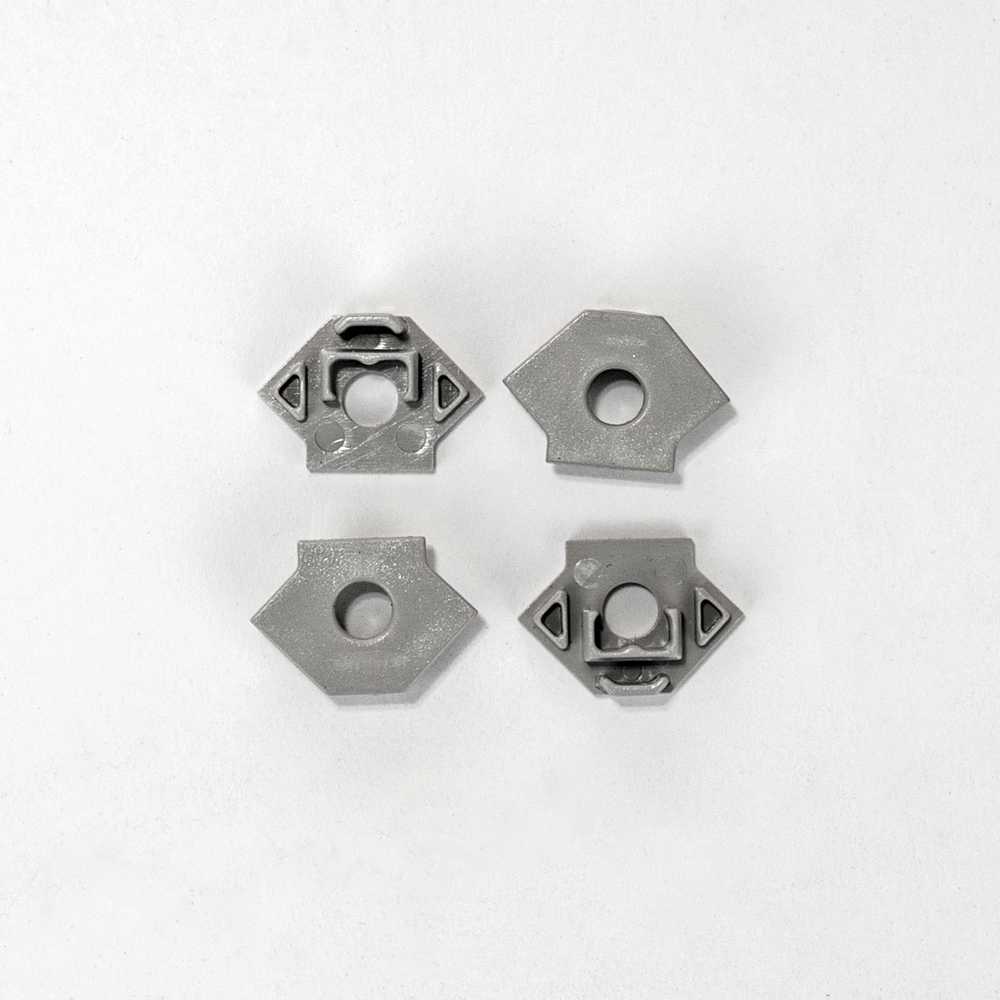 LED juostos profilis V-TAC, aliuminis, 2m, baltos spalvos.