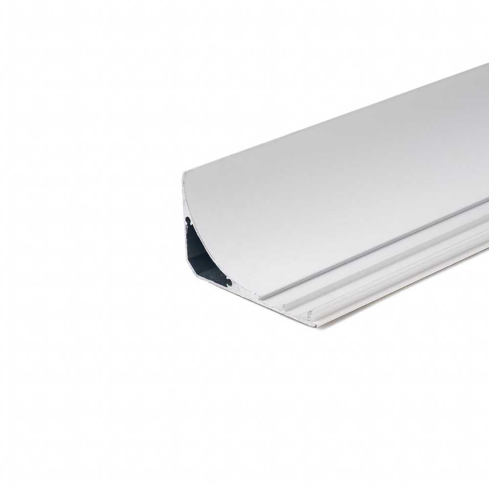 V-tac LED kampinis profilis su dangteliu, sidabro sp., 2m