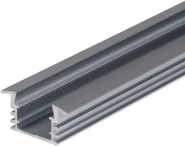 LED juostos profilis V-TAC, aliuminis, 2000x24.5x12.2mm, baltos spalvos.