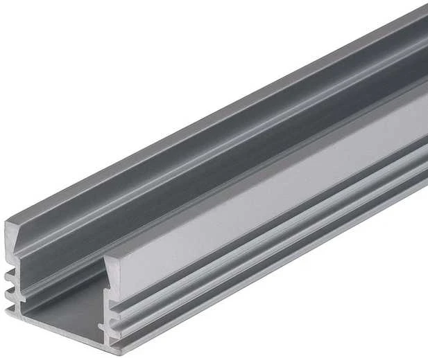 LED juostos profilis V-TAC, aliuminis, 2000x17.4x12.1mm, baltos spalvos.