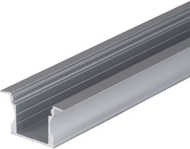 LED juostos profilis V-TAC, aliuminis, 2000x23x15.5mm, baltos spalvos.