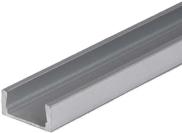 Sieninis šviestuvas LED paviršinis profilis V-TAC, su dangteliu ir užbaigimais, aliuminio sp., 2000x16x7mm