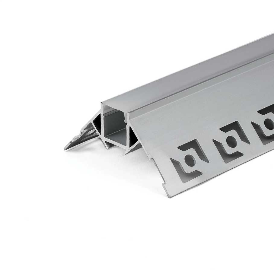 LED juostos profilis V-TAC, aliuminis, 2m, baltos spalvos.