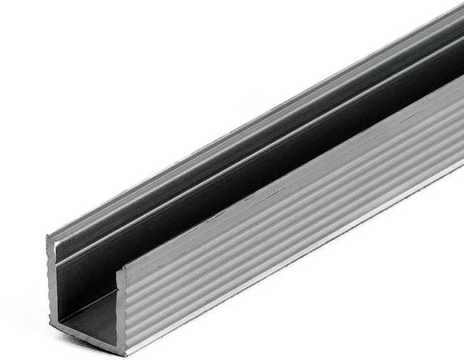 V-tac LED paviršinis profilis, sidabro sp., 2m, su dangteliu ir montavimo priedais