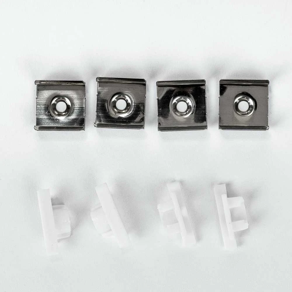 LED juostos profilis V-TAC, aliuminis, 2000x24.7x7mm, baltos spalvos.