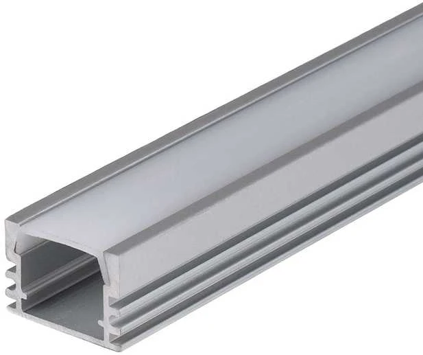 LED juostos profilis V-TAC, aliuminis, 2000x17.4x12.1mm, baltos spalvos.
